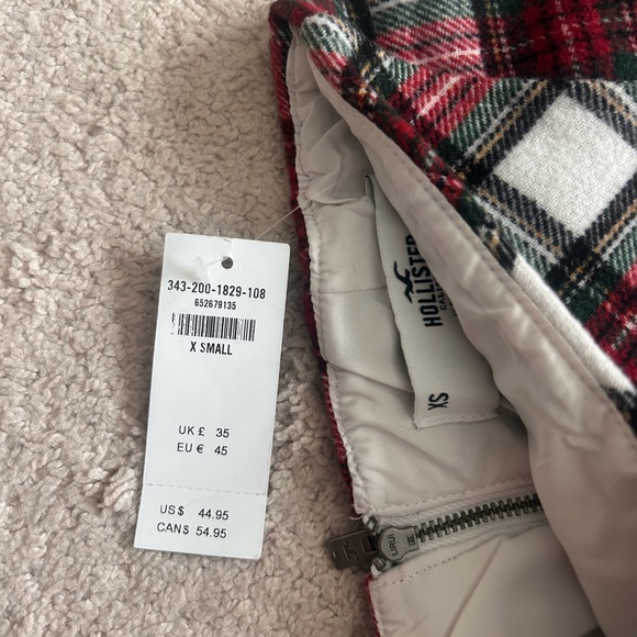 PLAID MINI SKIRT - Picture 2 of 3